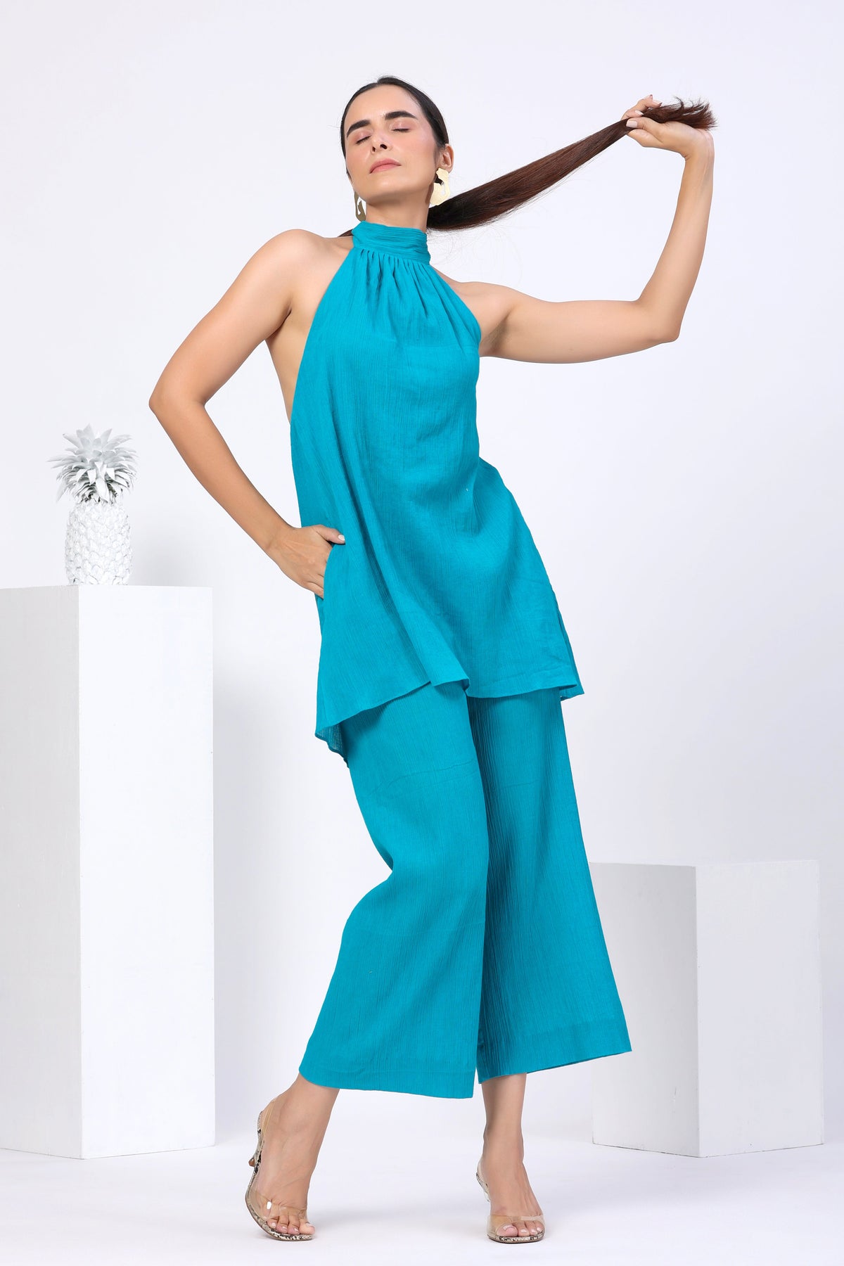 Halter Neck Co-ord Set - ILMA