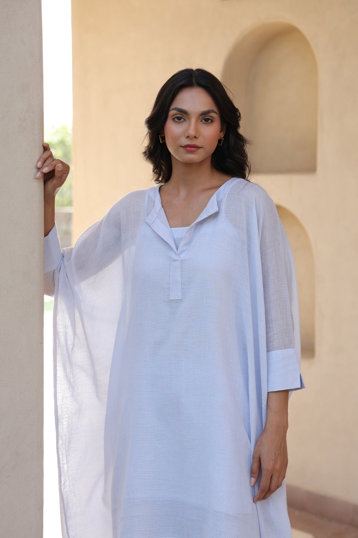 Haze Relaxed Fit Co-ord with Linen Culottes - ILMA