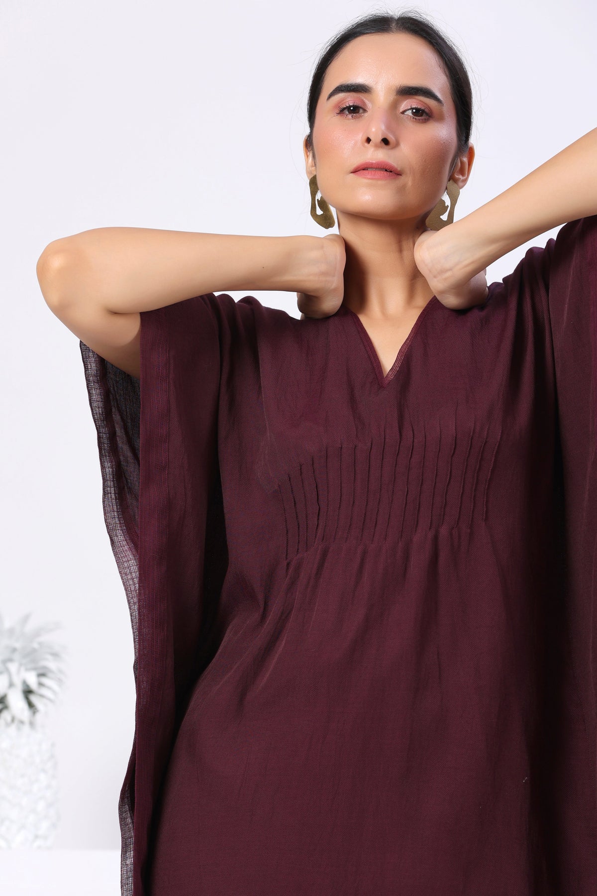 Kaftan Set with Doriya Detailing - ILMA