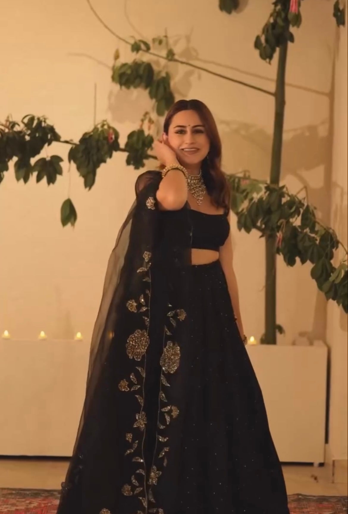 Kashish Dadhwal in Aasmi Lehanga Set - ILMA