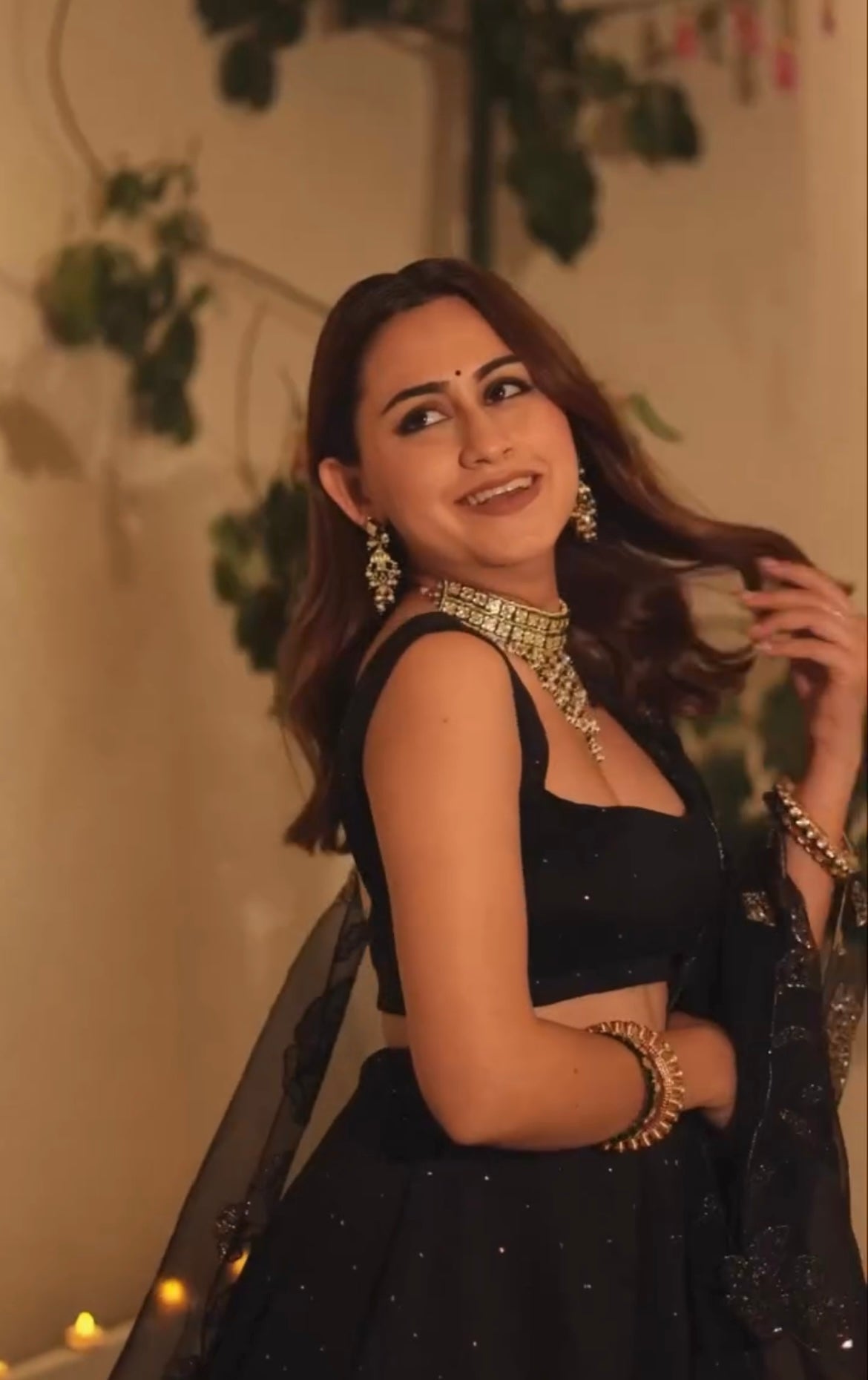 Kashish Dadhwal in Aasmi Lehanga Set - ILMA