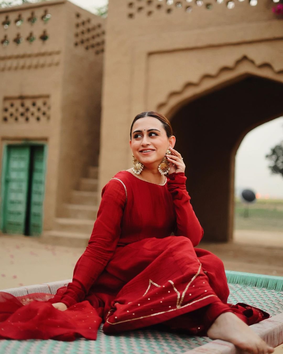 Kashish Dadhwal in Meet Anarkali Suit Set - ILMA