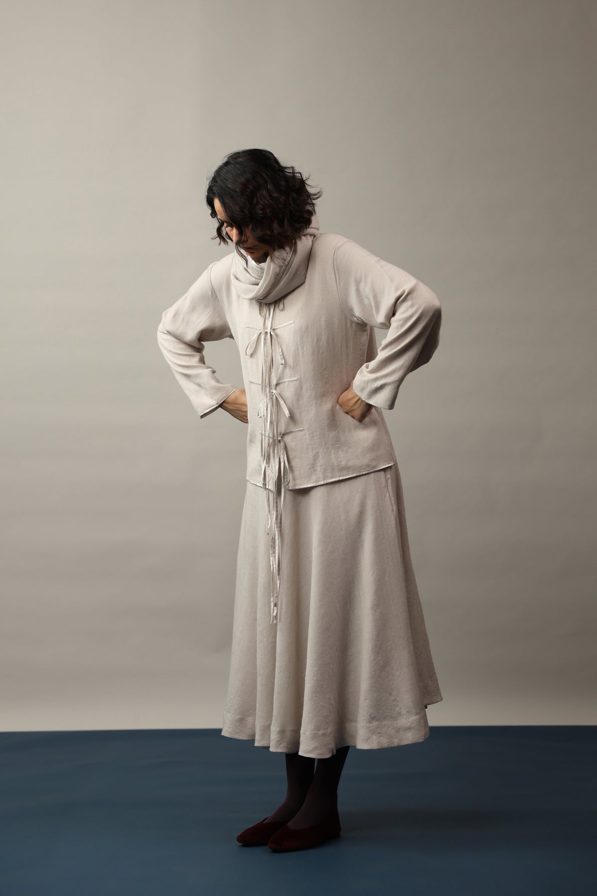 Luna Skirt Co-ord Set with Scarf - ILMA
