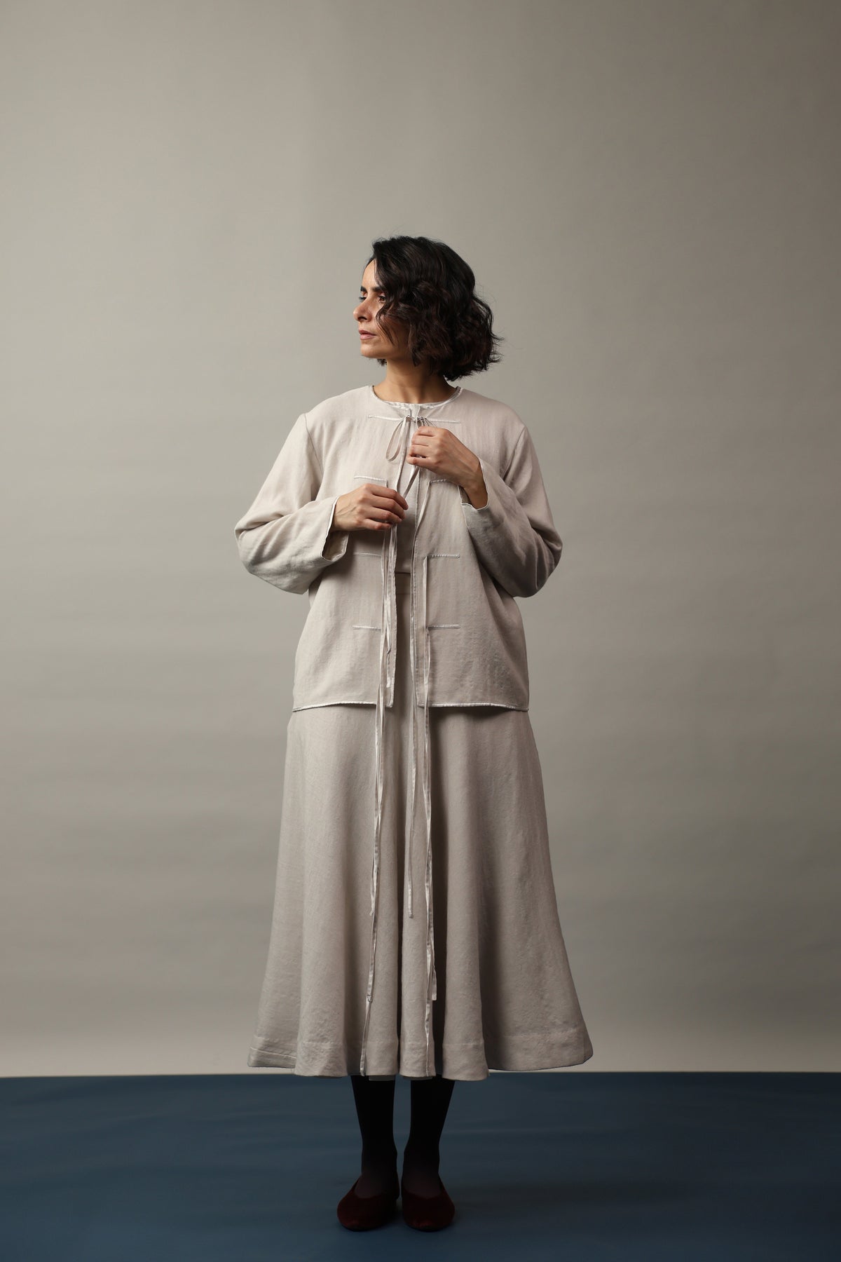 Luna Skirt Co-ord Set with Scarf - ILMA