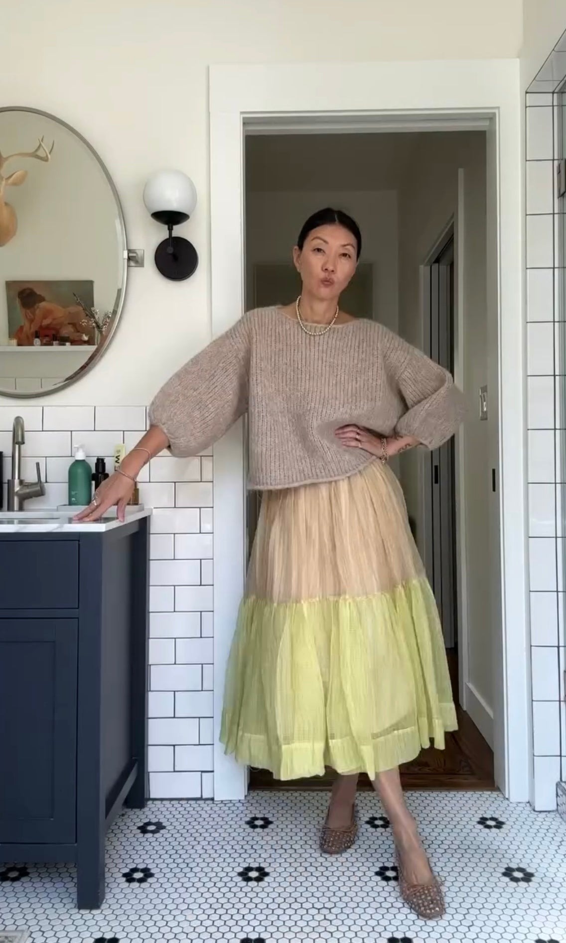 Meredith Peck in BLOSSOM Skirt (Only Skirt) - ILMA