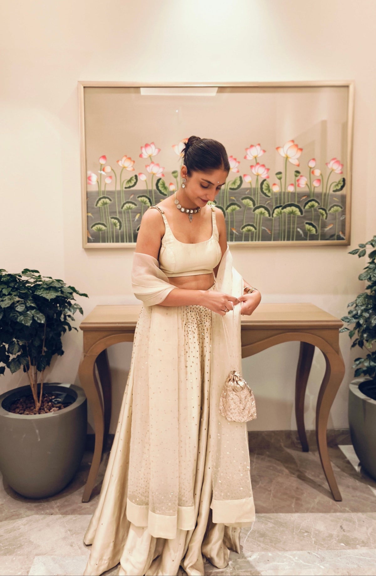 Nitasha in YAMI Lehanga Set - ILMA