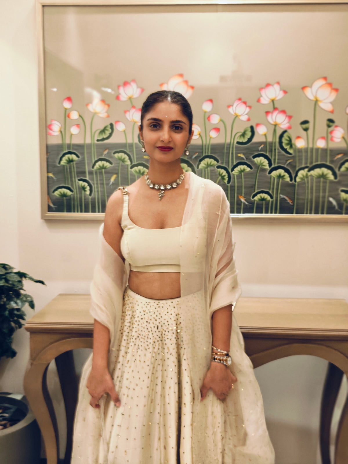 Nitasha in YAMI Lehanga Set - ILMA