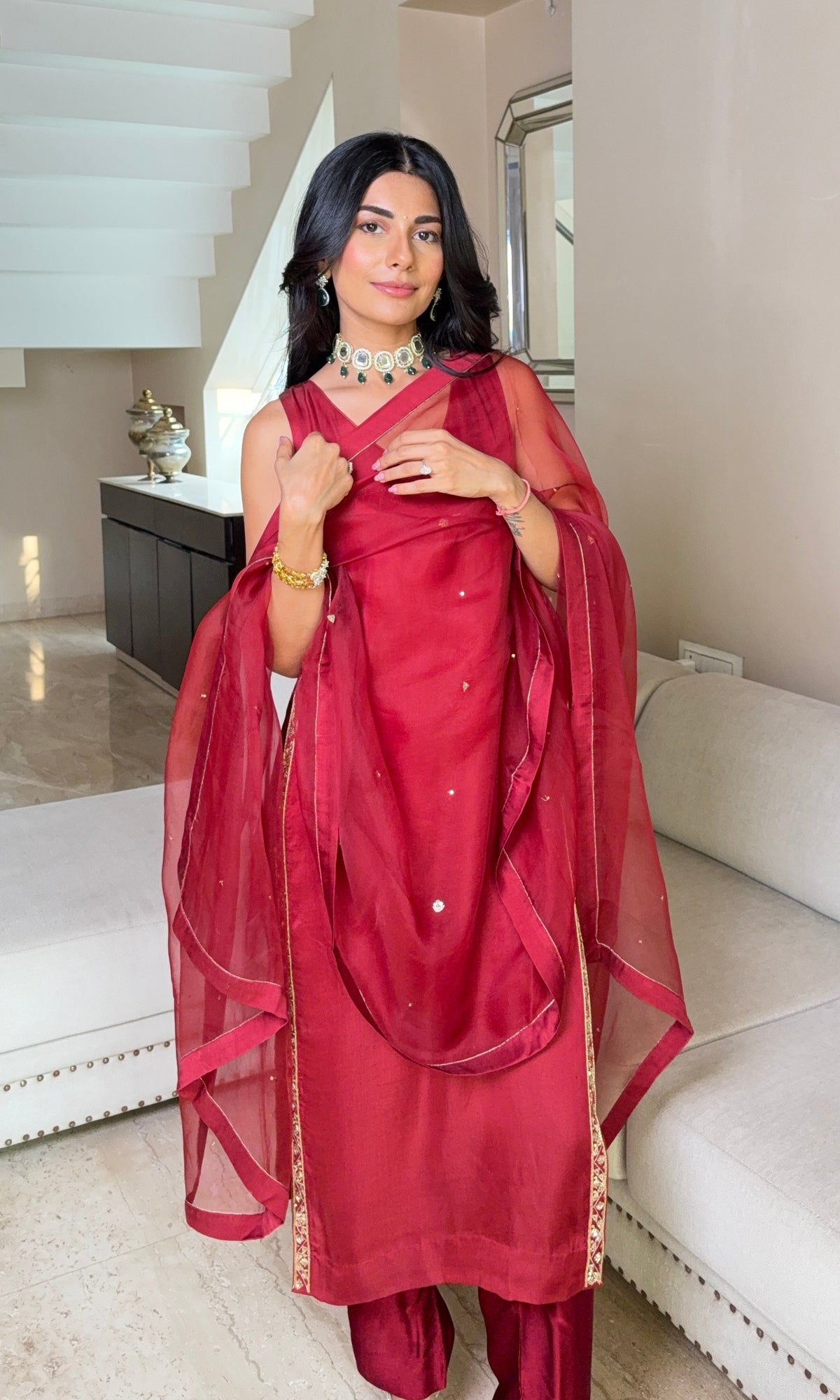Radhika Diwan in Ekiya Suit Set - ILMA