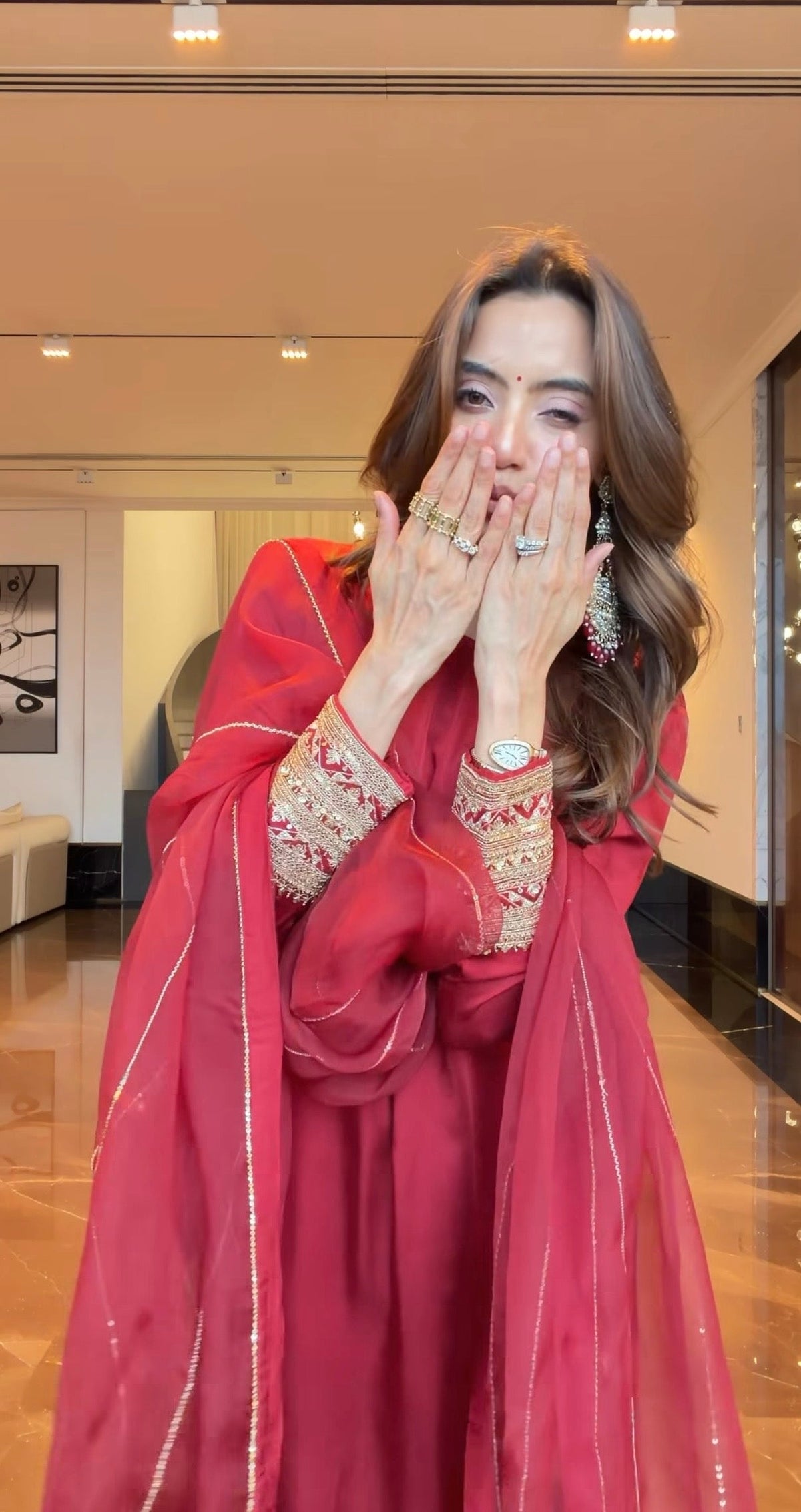 Sonali in Fiza Suit Set - ILMA