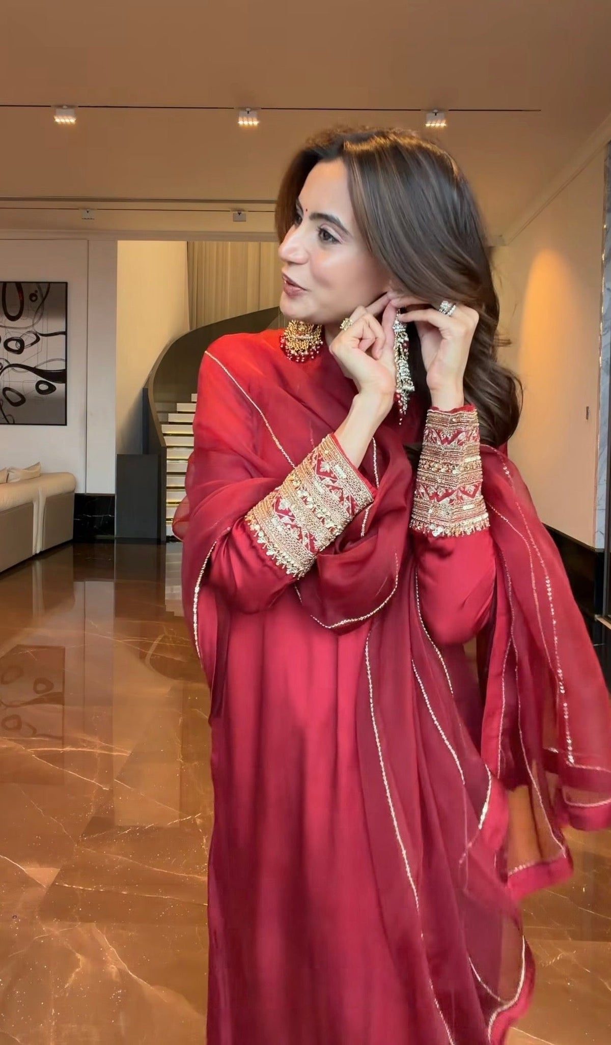 Sonali in Fiza Suit Set - ILMA