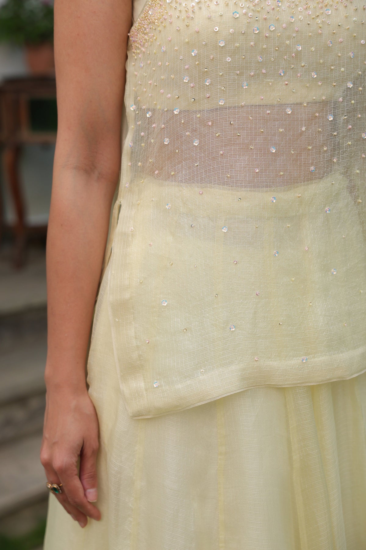 Sonali in Suhana Lehanga Set with Dupatta - ILMA