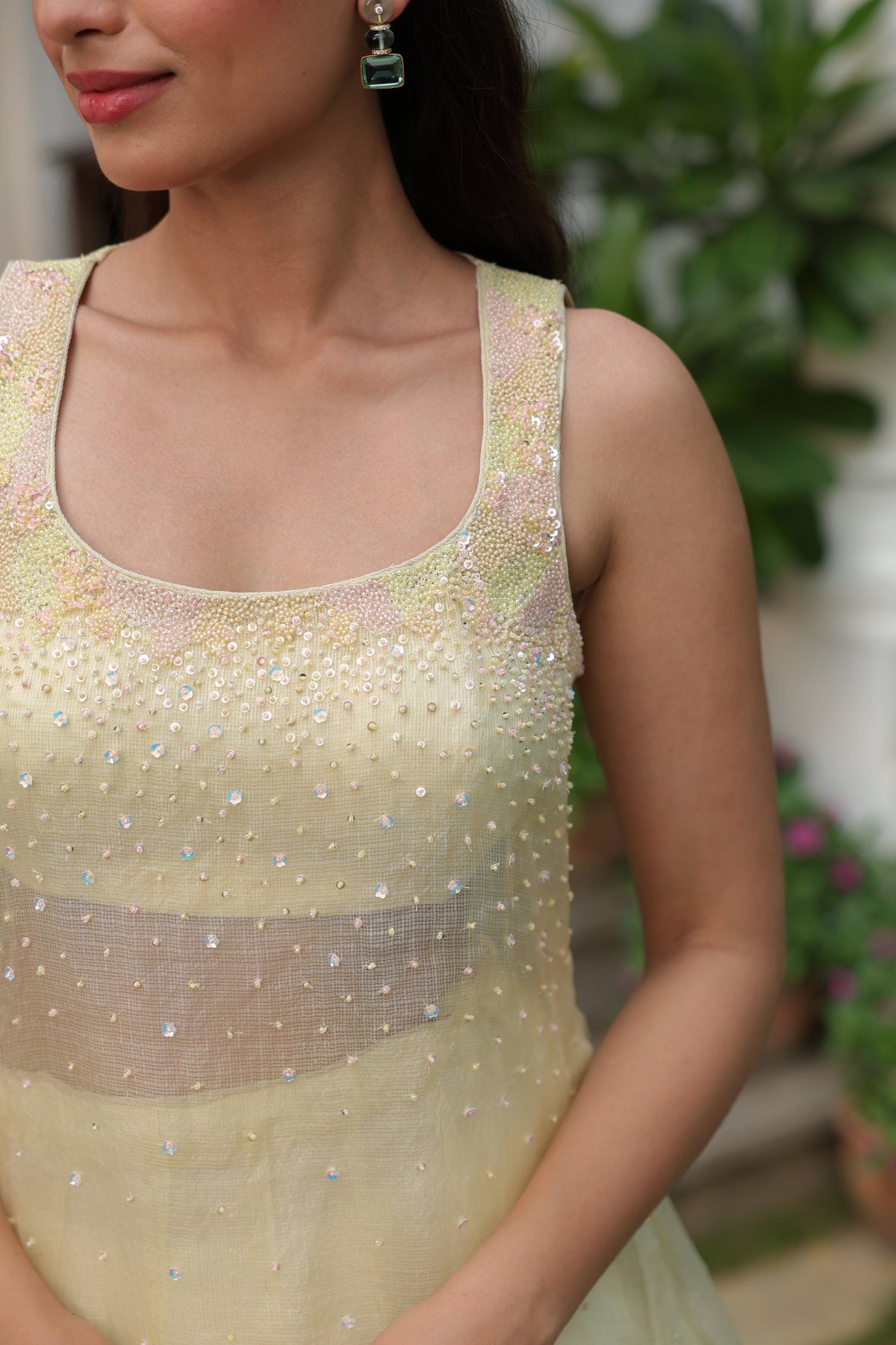 Sonali in Suhana Lehanga Set with Dupatta - ILMA