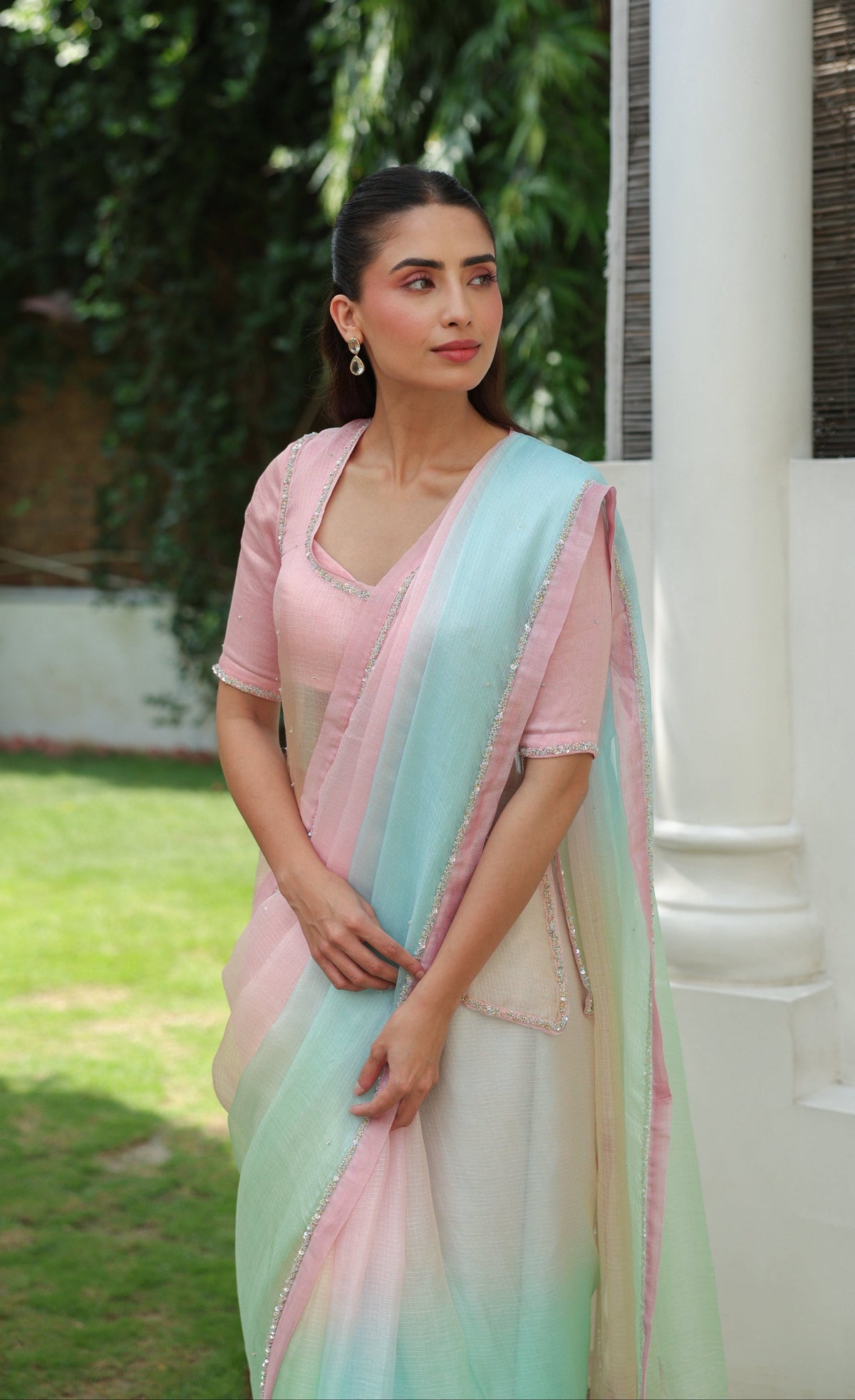 TARANGINI Saree with Blouse - ILMA