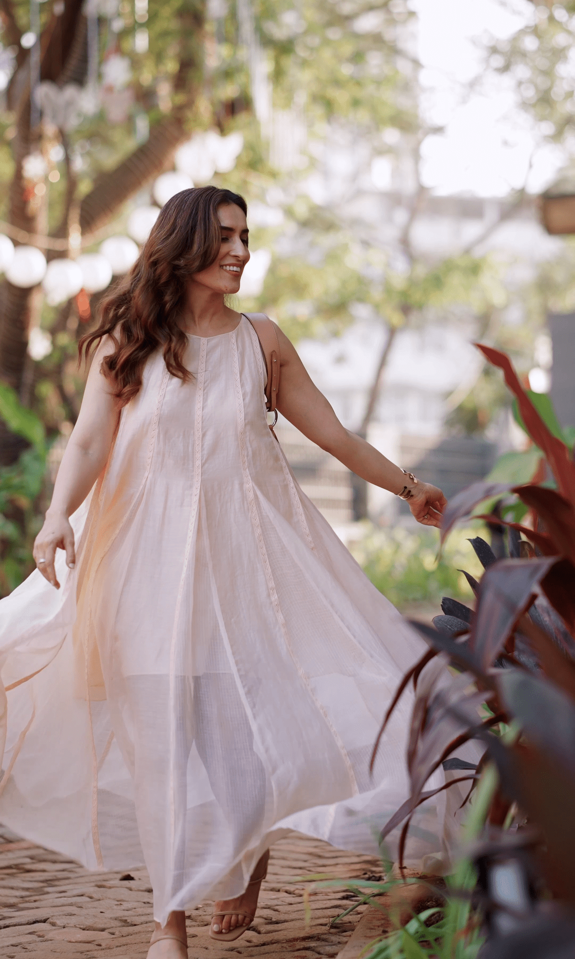 Urmi Daga in OCEAN BREEZE Long Dress - ILMA