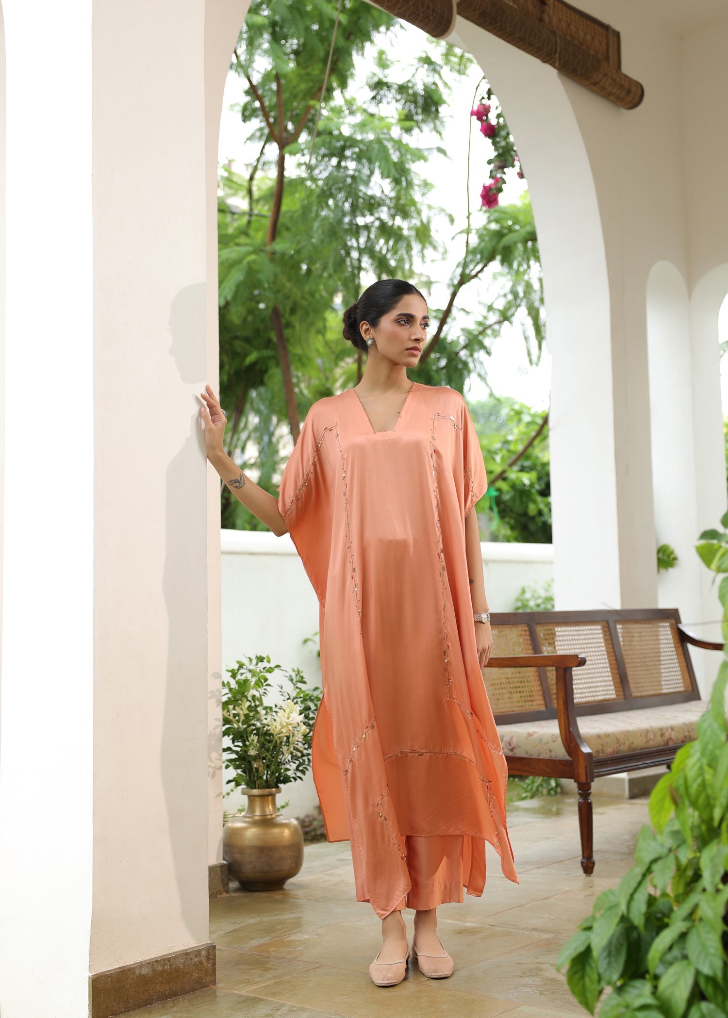 Kaftan for Ladies Who Love Layering: Transitional Looks for All Seasons
