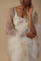 Alaya Saree with Hand Embellished Blouse - ILMA