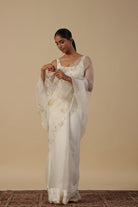 Alaya Saree with Hand Embellished Blouse - ILMA