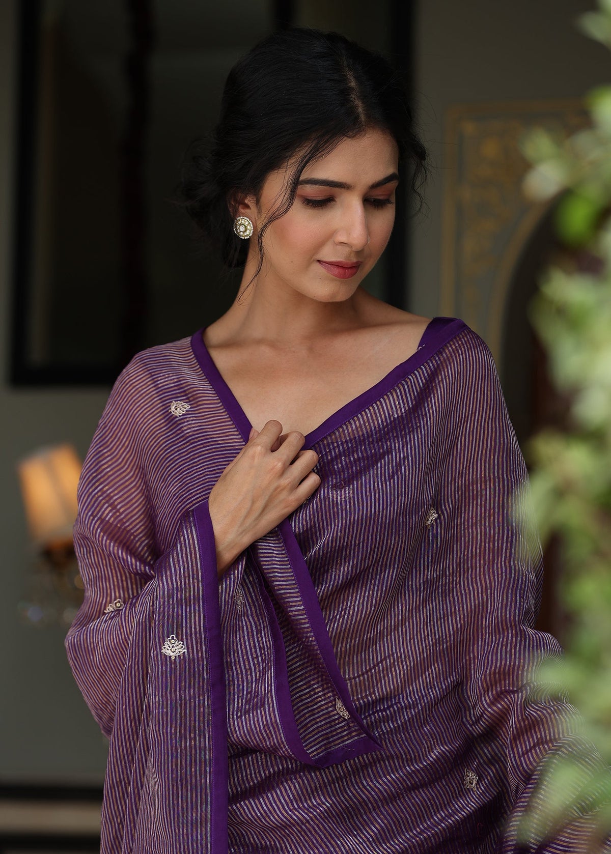 Amritha Aiyer in Vasudha Saree - ILMA