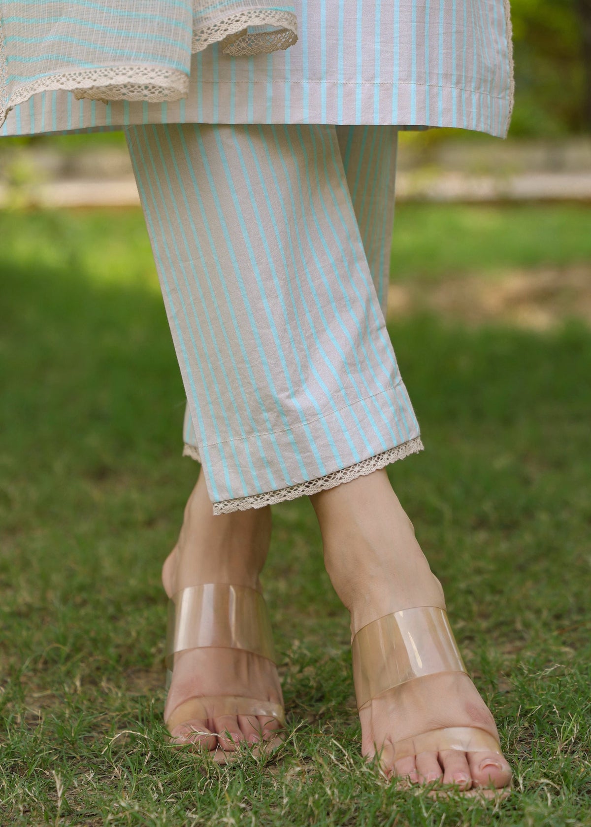BABY'S BREATH Striped Suit Set - ILMA