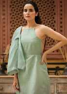 Bare Back Dress with Doriya Shirt - ILMA
