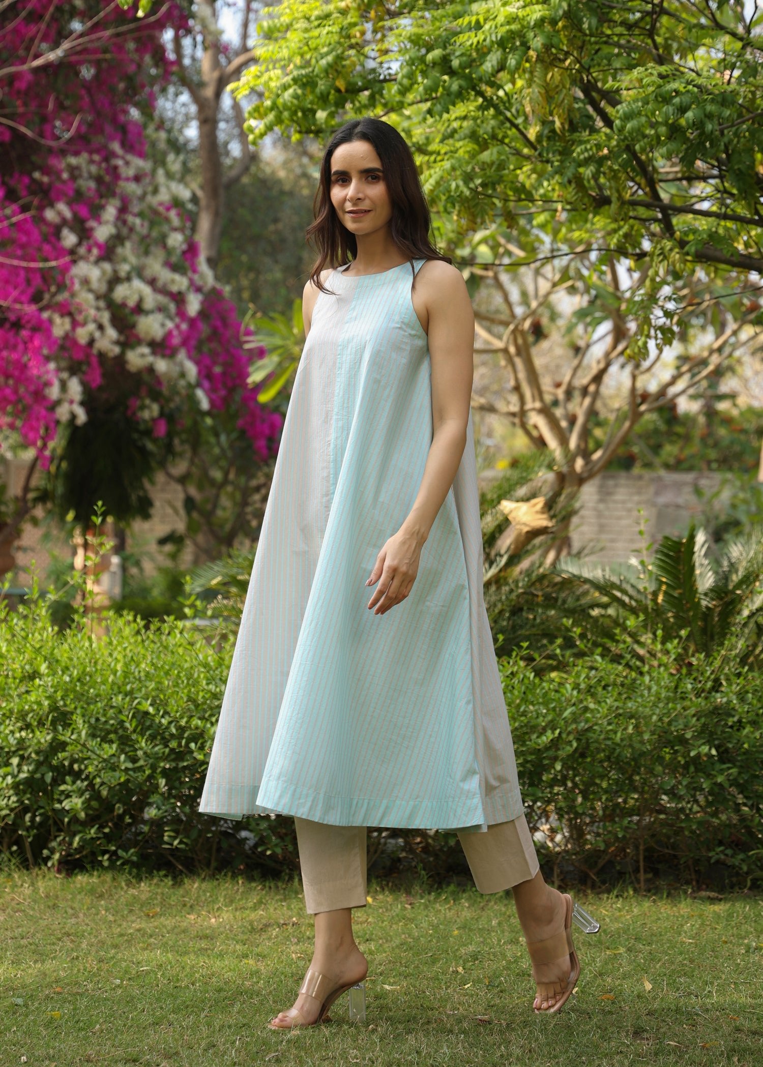 BELLFLOWER A-Line Kurta Set - ILMA