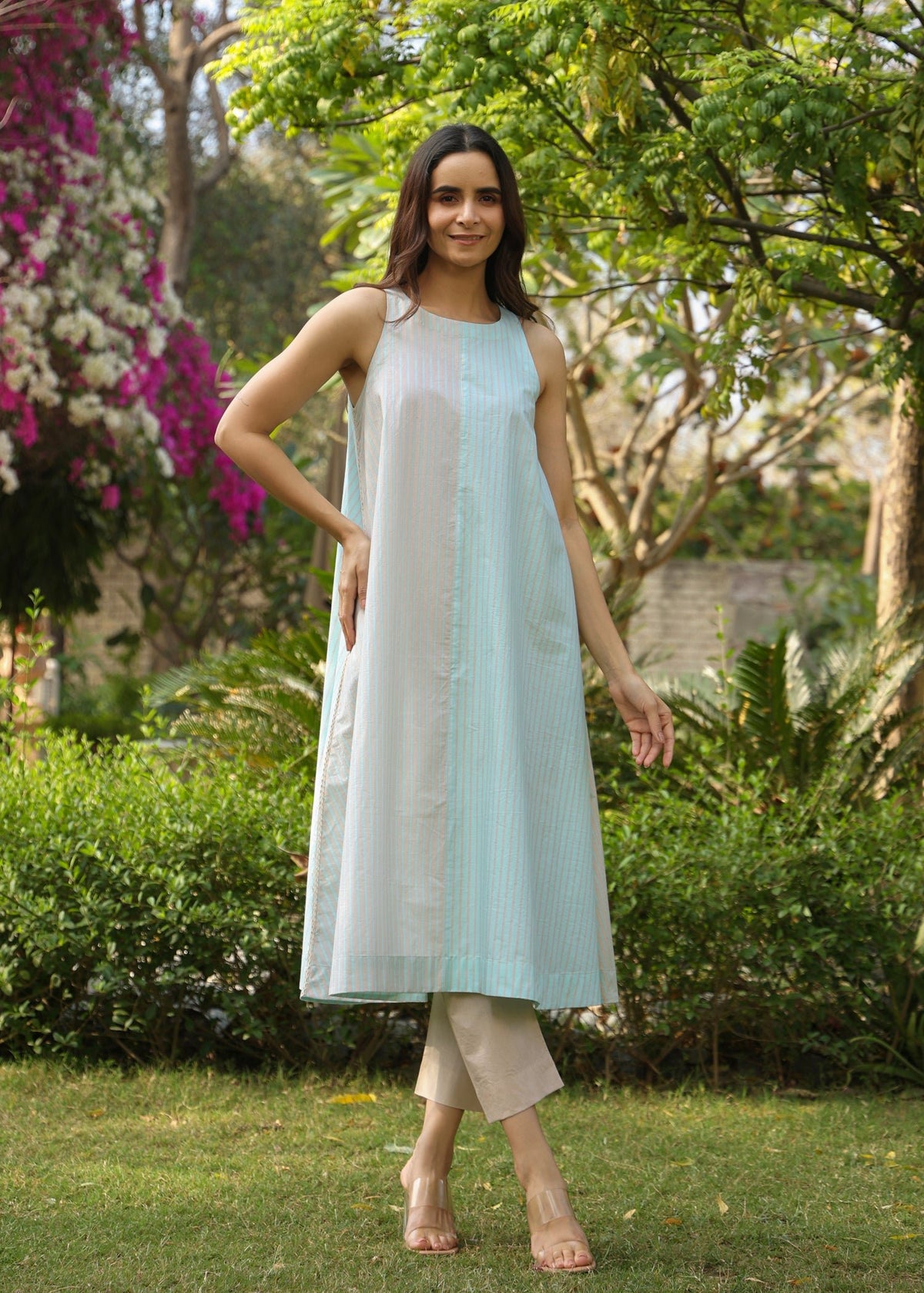 BELLFLOWER A-Line Kurta Set - ILMA