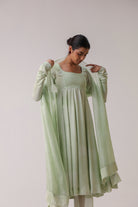Bloom Chant Anarkali Set - ILMA