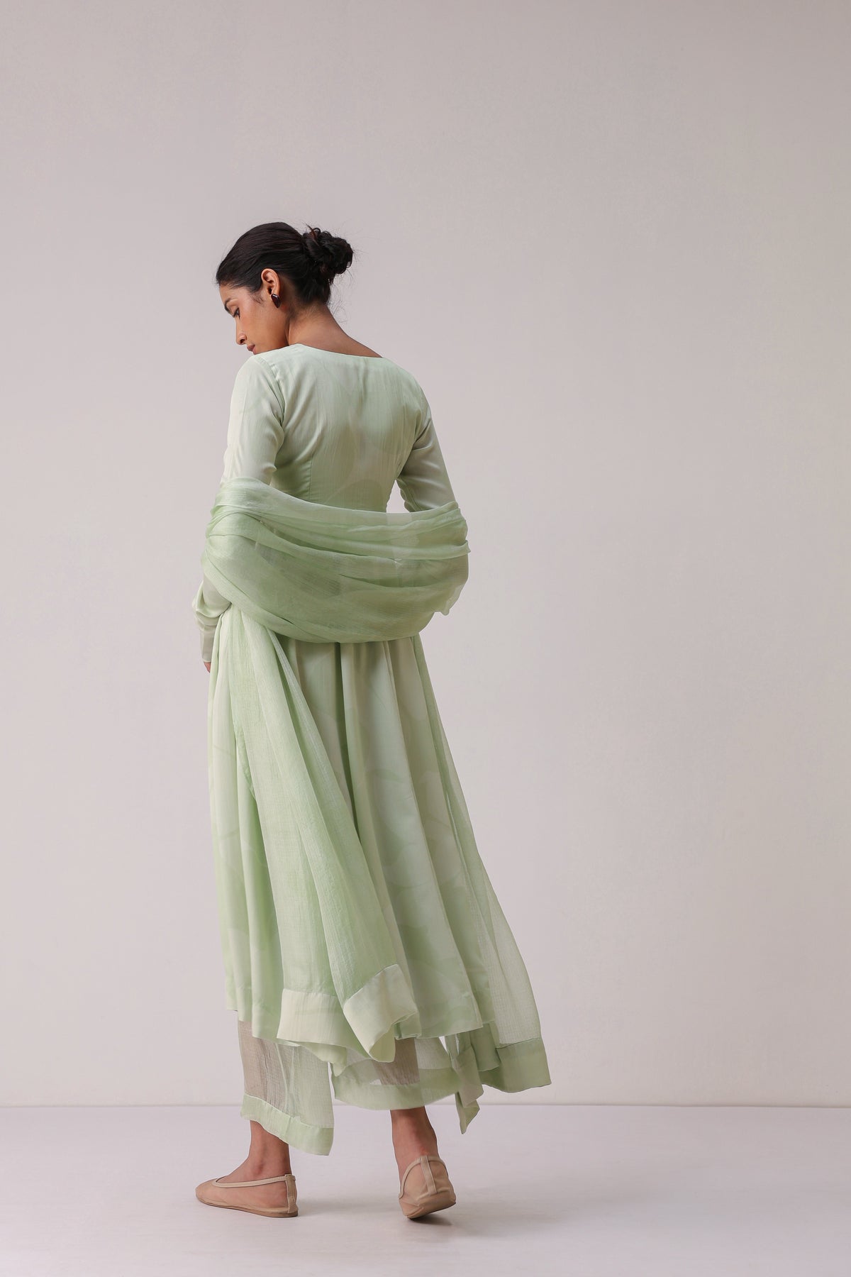 Bloom Chant Anarkali Set - ILMA