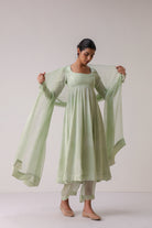 Bloom Chant Anarkali Set - ILMA