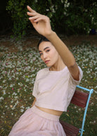 BLOSSOM Skirt with Cropped Top - ILMA