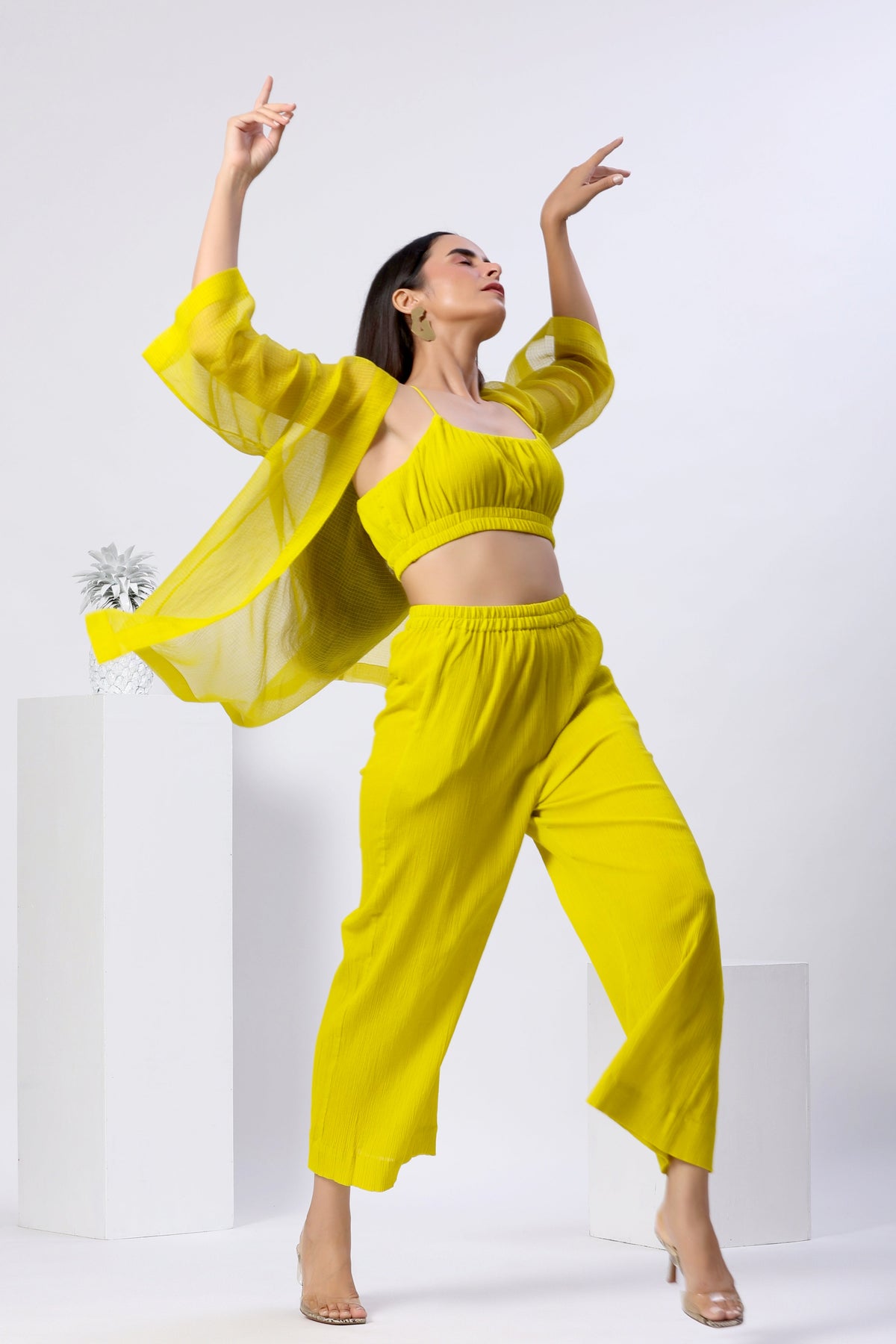 Co-ord Set with Doriya Shrug - ILMA