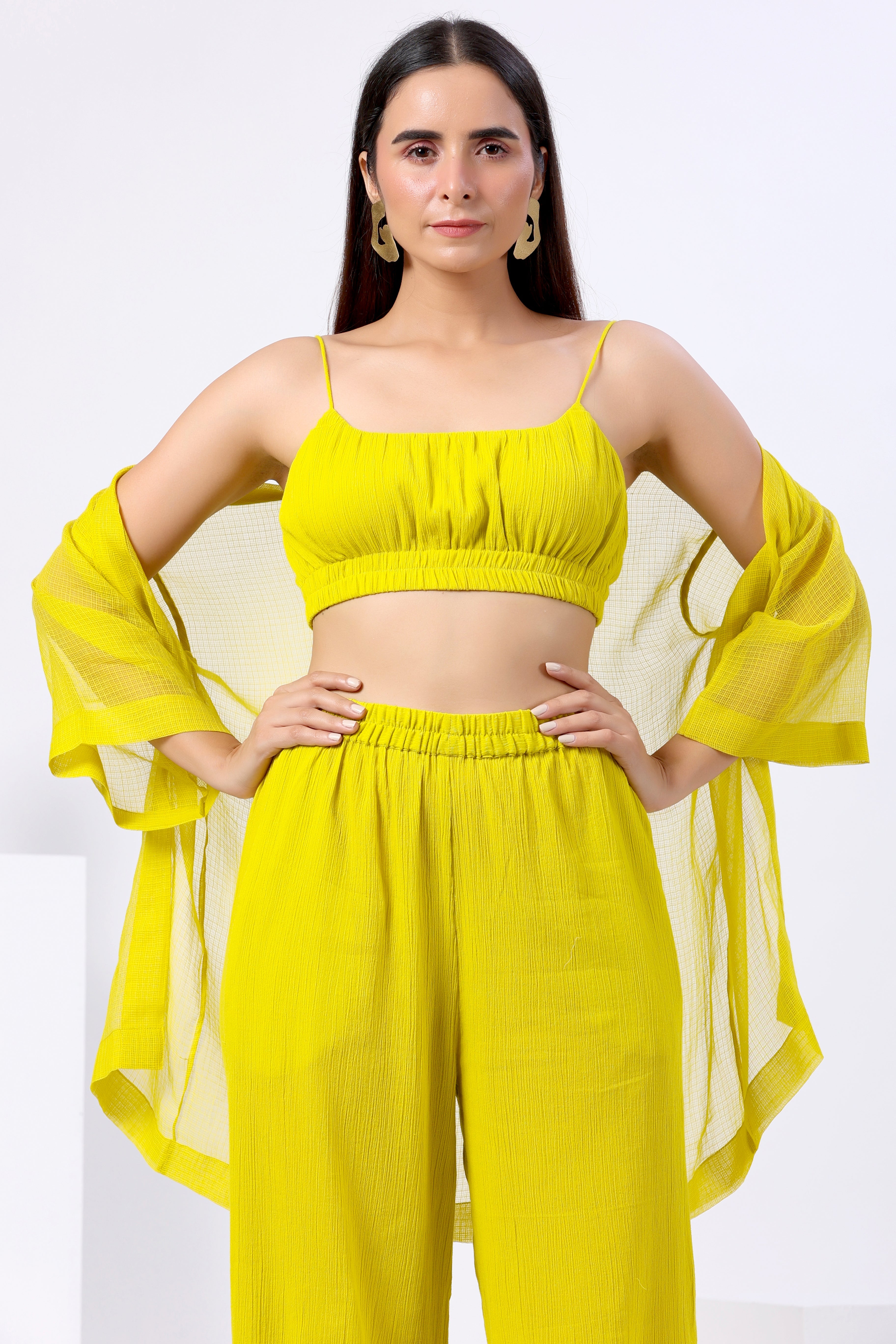 Co-ord Set with Doriya Shrug - ILMA