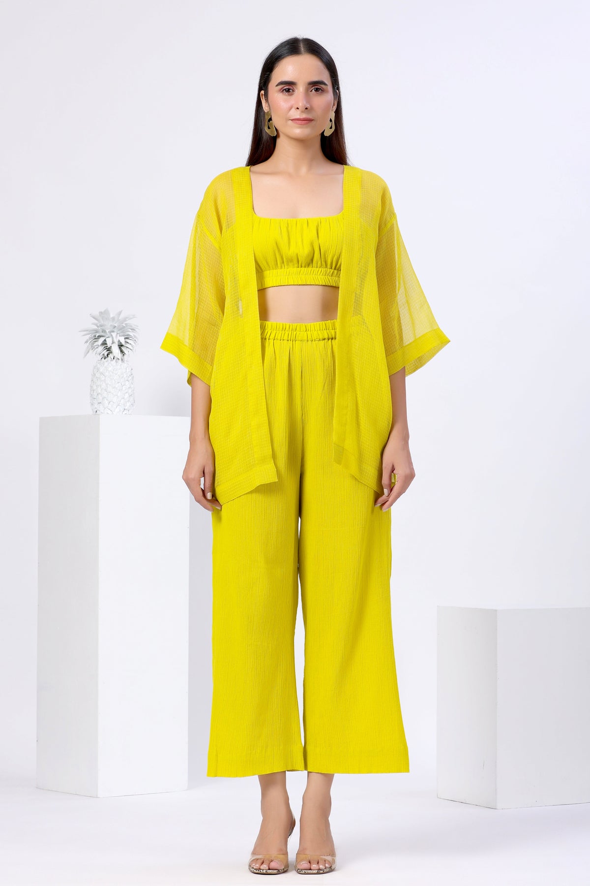 Co-ord Set with Doriya Shrug - ILMA