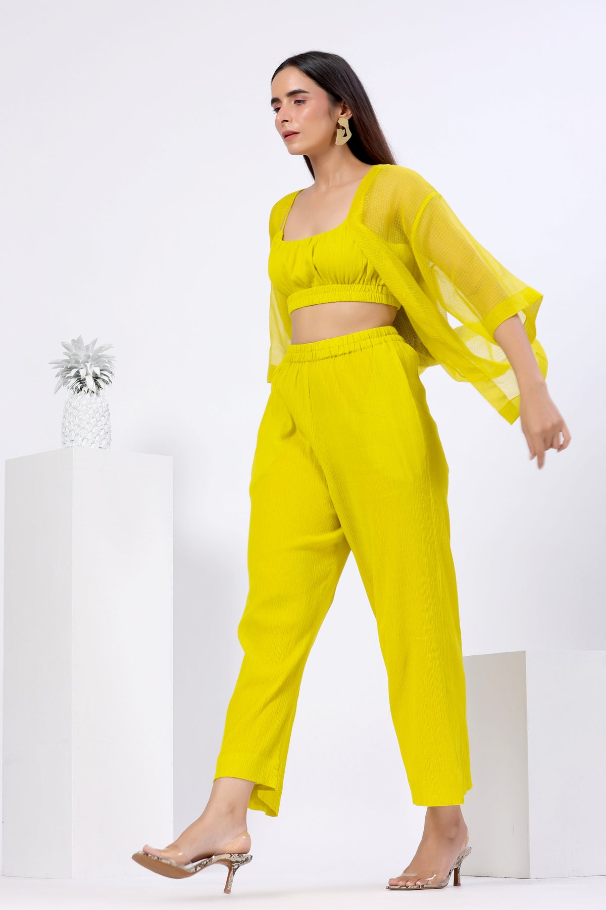 Co-ord Set with Doriya Shrug - ILMA