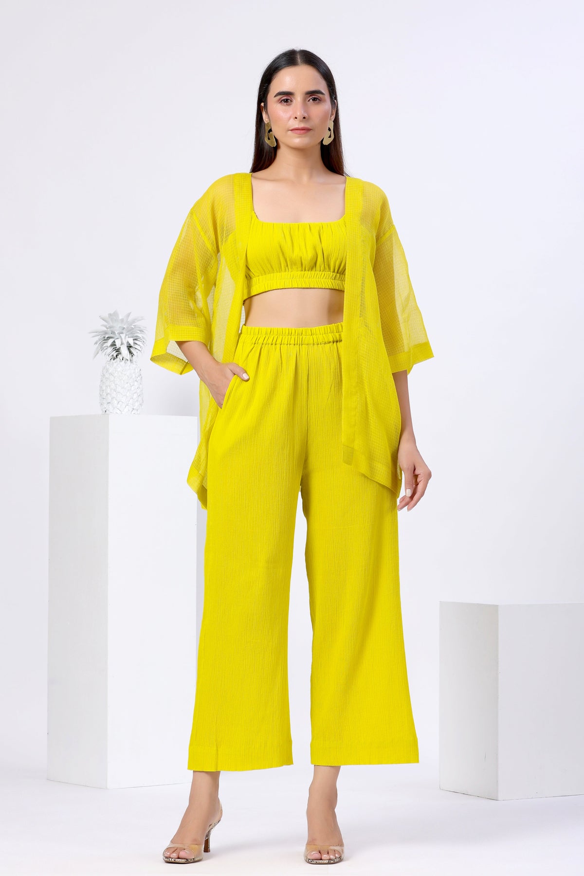 Co-ord Set with Doriya Shrug - ILMA