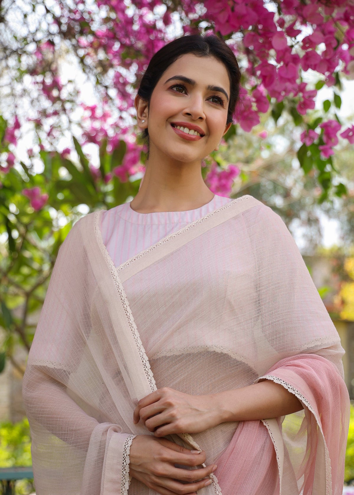 DAHLIA Ombre Saree with Blouse - ILMA