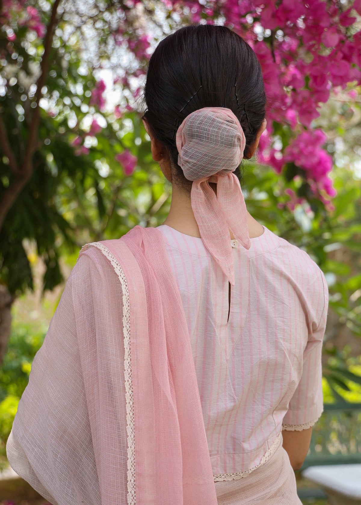 DAHLIA Ombre Saree with Blouse - ILMA