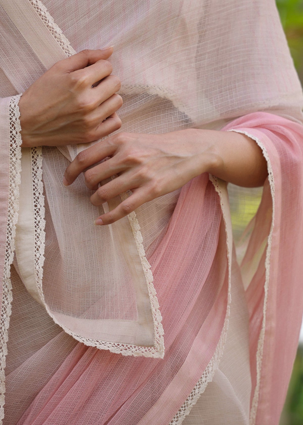 DAHLIA Ombre Saree with Blouse - ILMA