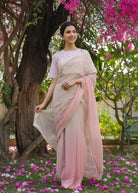 DAHLIA Ombre Saree with Blouse - ILMA