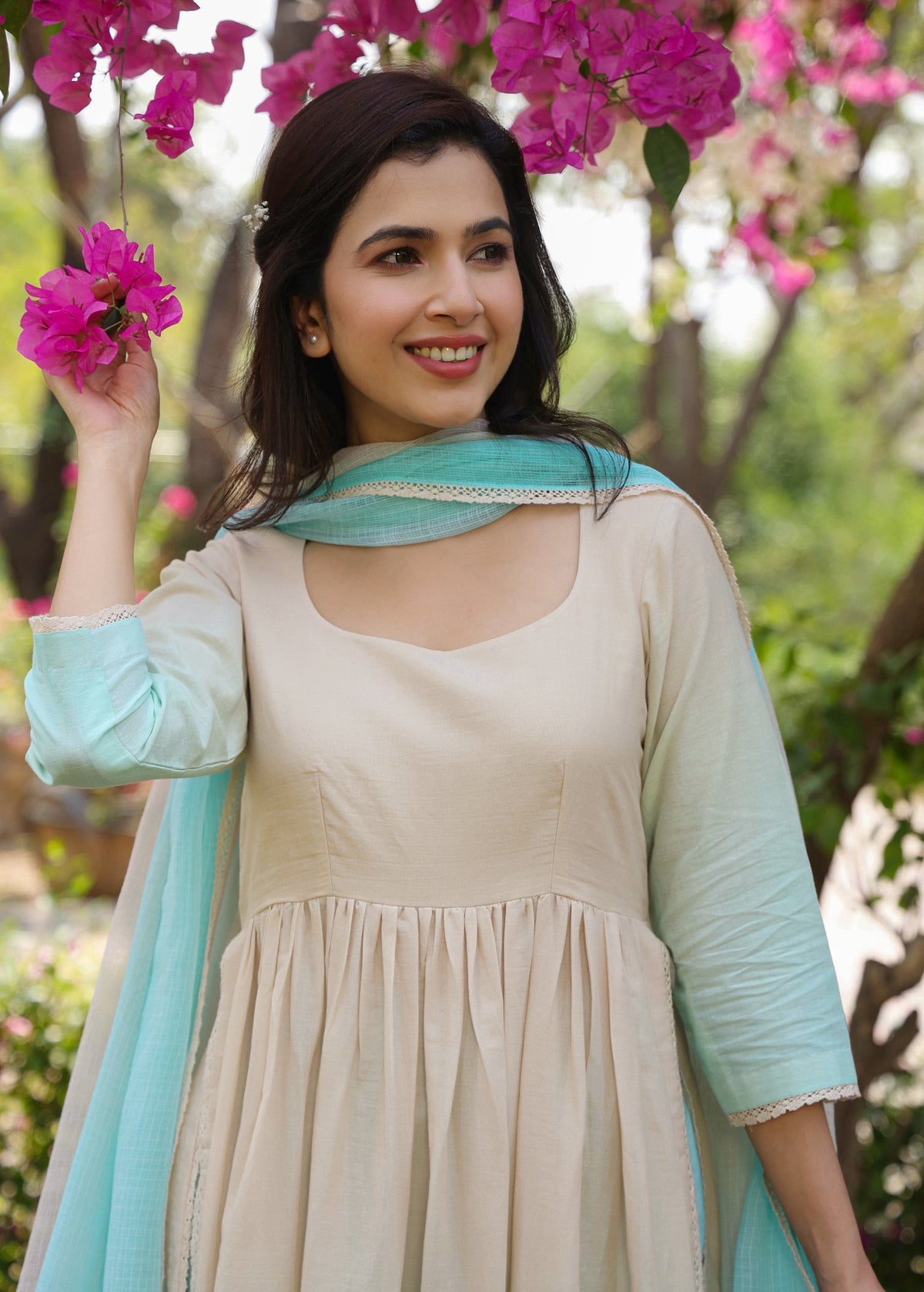 DAISY Ombre 3/4 Sleeves Suit Set - ILMA