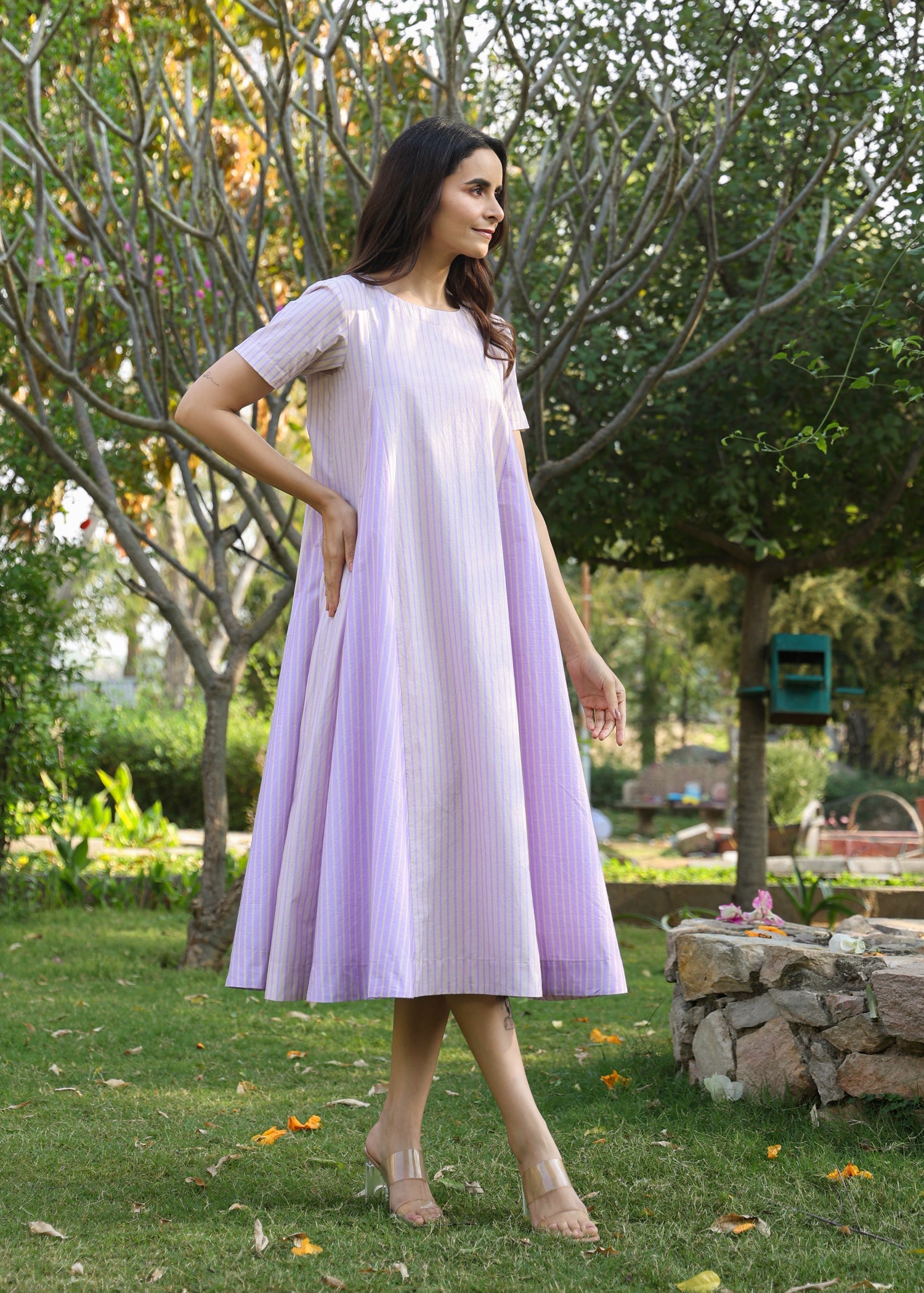 DANDELION Striped Dress - ILMA