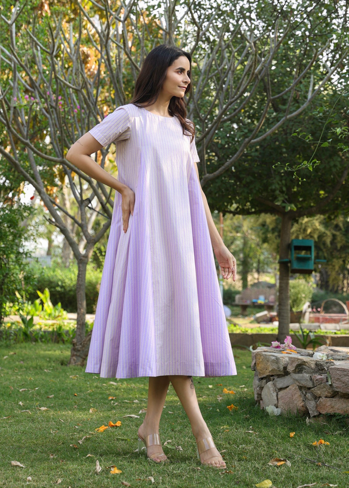 DANDELION Striped Dress - ILMA