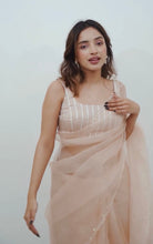 Diksha Rawat in Sequin Border Saree - ILMA
