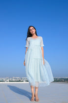 Doriya Dress with Asymmetrical Detail - ILMA