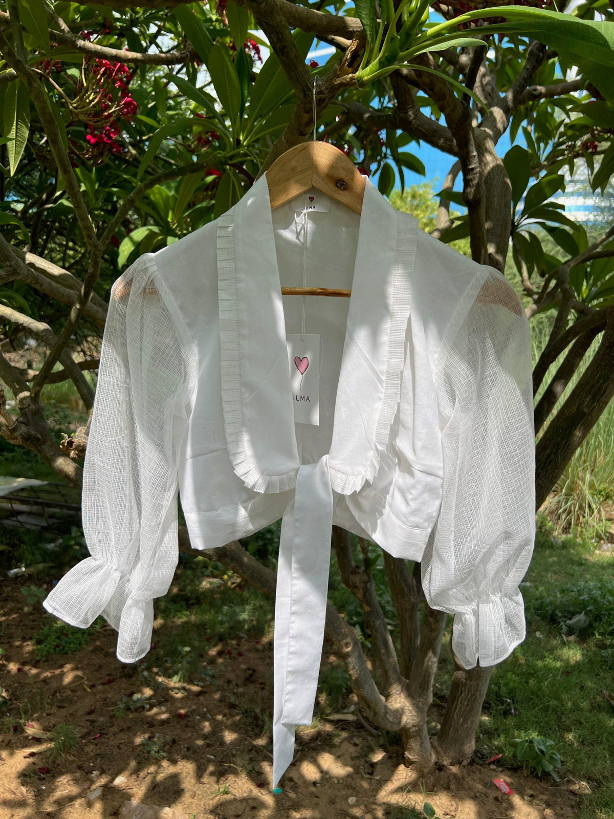Front Tie Up Crop Top - ILMA
