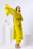Full Sleeves Straight Cut Suit Set - ILMA