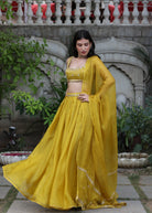 Isha Bora in Sunehri Lehanga Set - ILMA