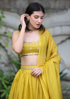 Isha Bora in Sunehri Lehanga Set - ILMA