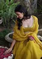 Isha Bora in Sunehri Lehanga Set - ILMA