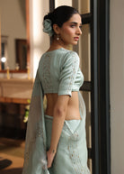 Ishani Saree with Hand Embellished Blouse - ILMA